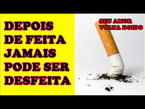 DEPOIS DE FEITA JAMAIS PODE SER DESFEITA – 7 ENCRUZA