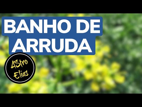 RECEITA DE BANHO FORTE DE ARRUDA!