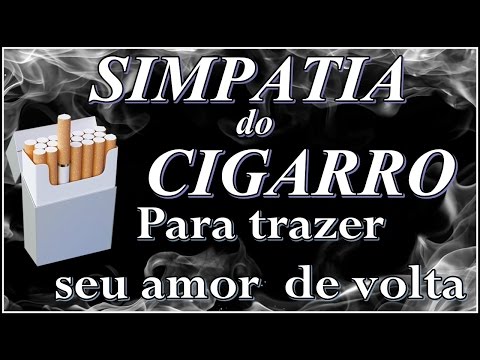 Simpatia do cigarro