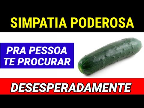 SIMPATIA PRA PESSOA TE PROCURAR